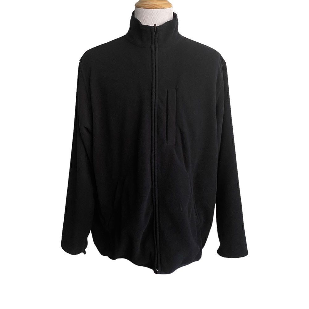 Men's Outerwear Weatherproof Fleece Jacket Size L